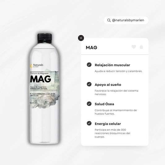 MAG (Agua de Magnesio) 1 Litro