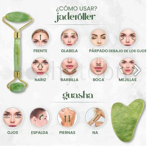 Rodillo de Jade Facial