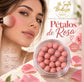 Perlas bronceadoras tono: pétalos de rosas