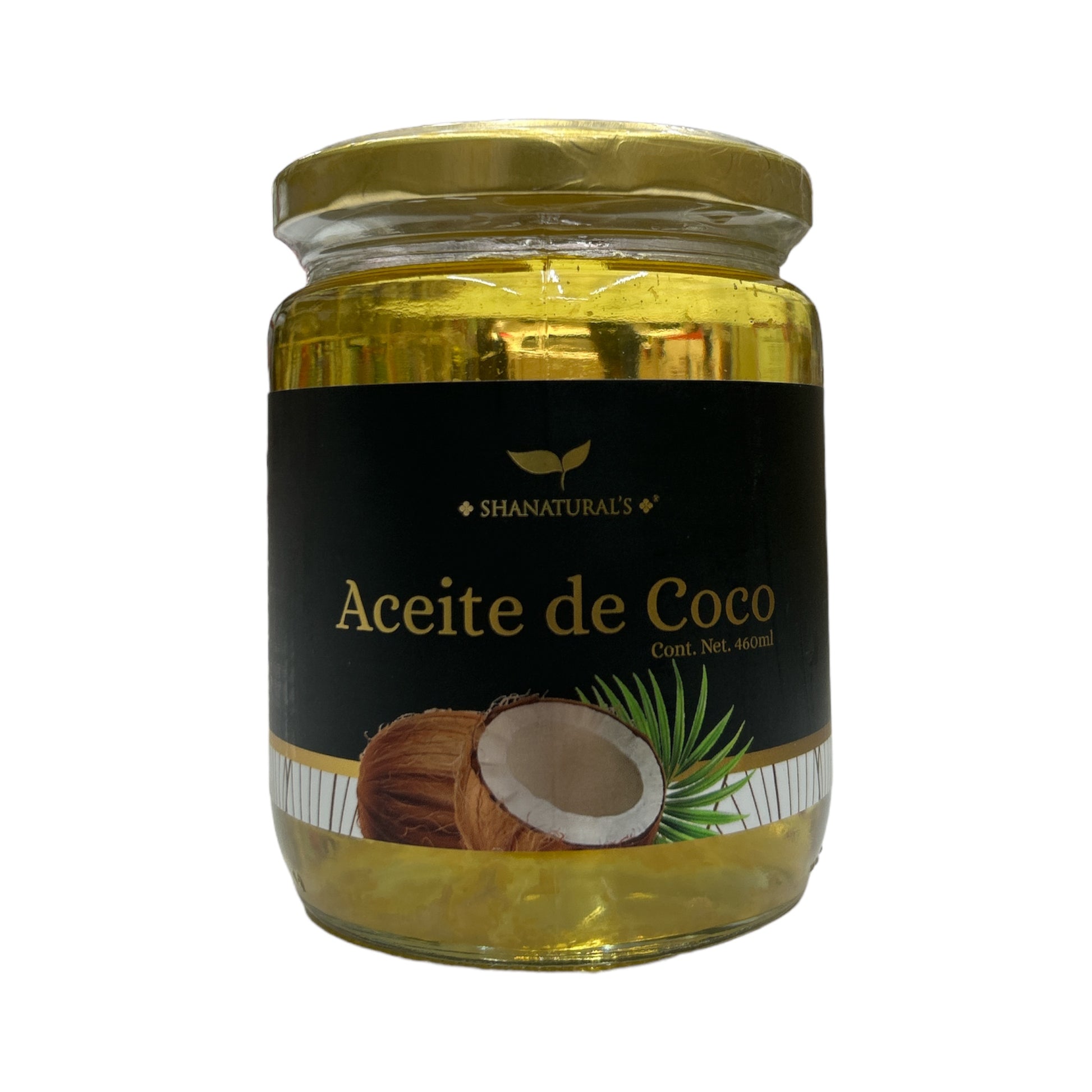 Aceite de Coco Extravirgen 460 ml Shanatural's | NatuZem Aceite de Coco Extravirgen 460 ml Shanatural's | NatuZem