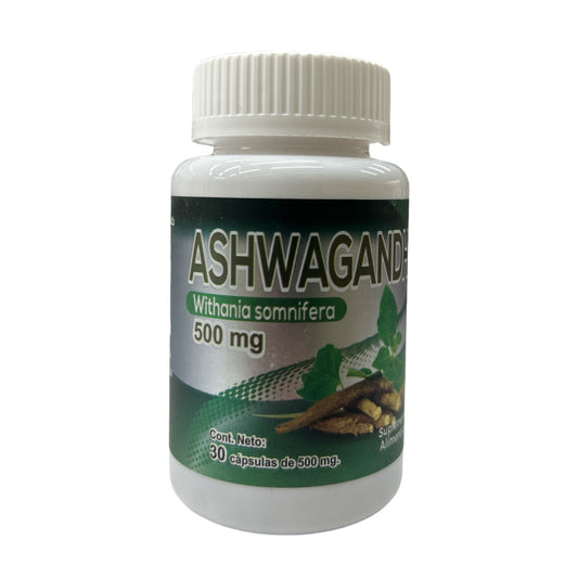 Ashwagandha (Withania Somnifera) 30 cápsulas G&G