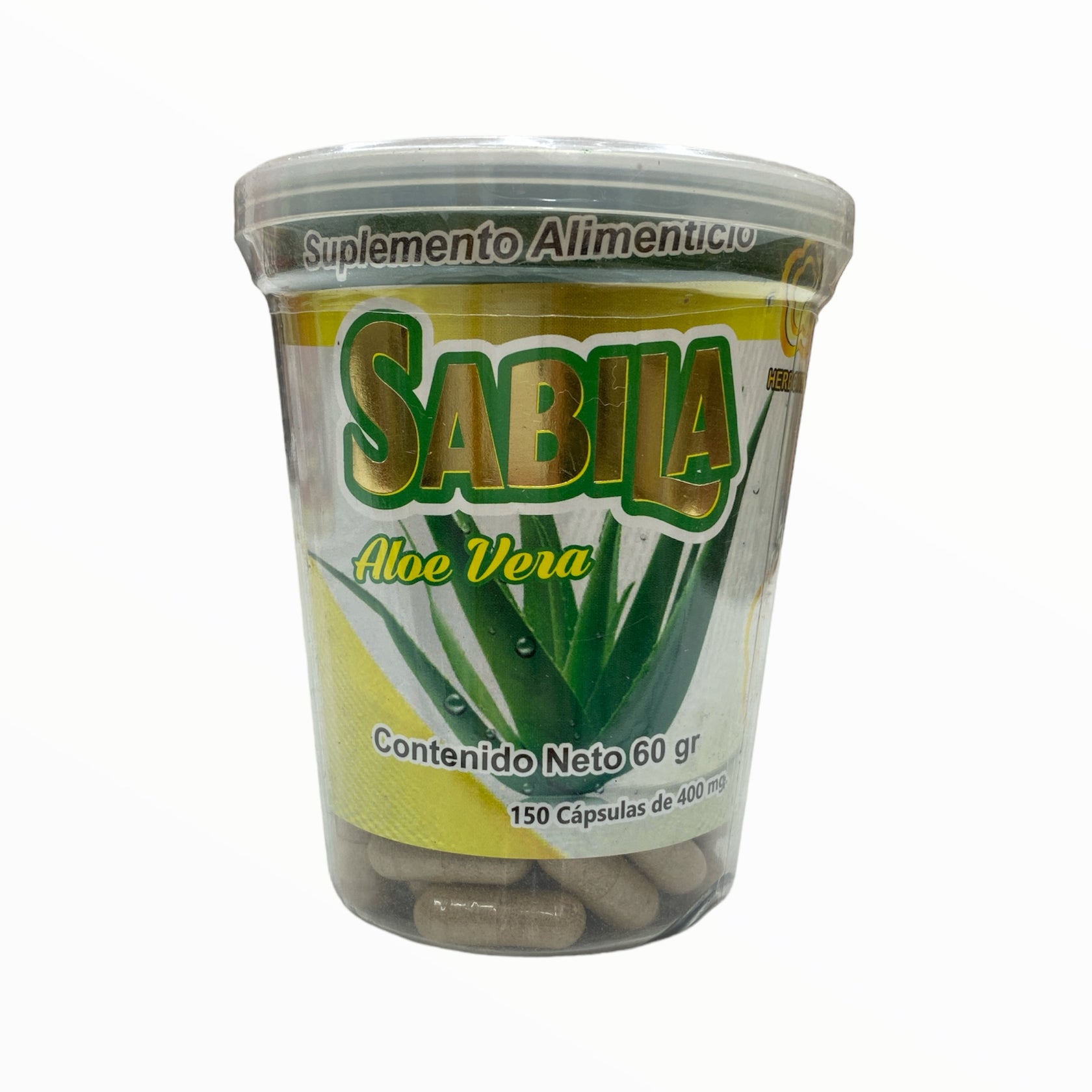 Aloe Vera 150 capsules Herbomex