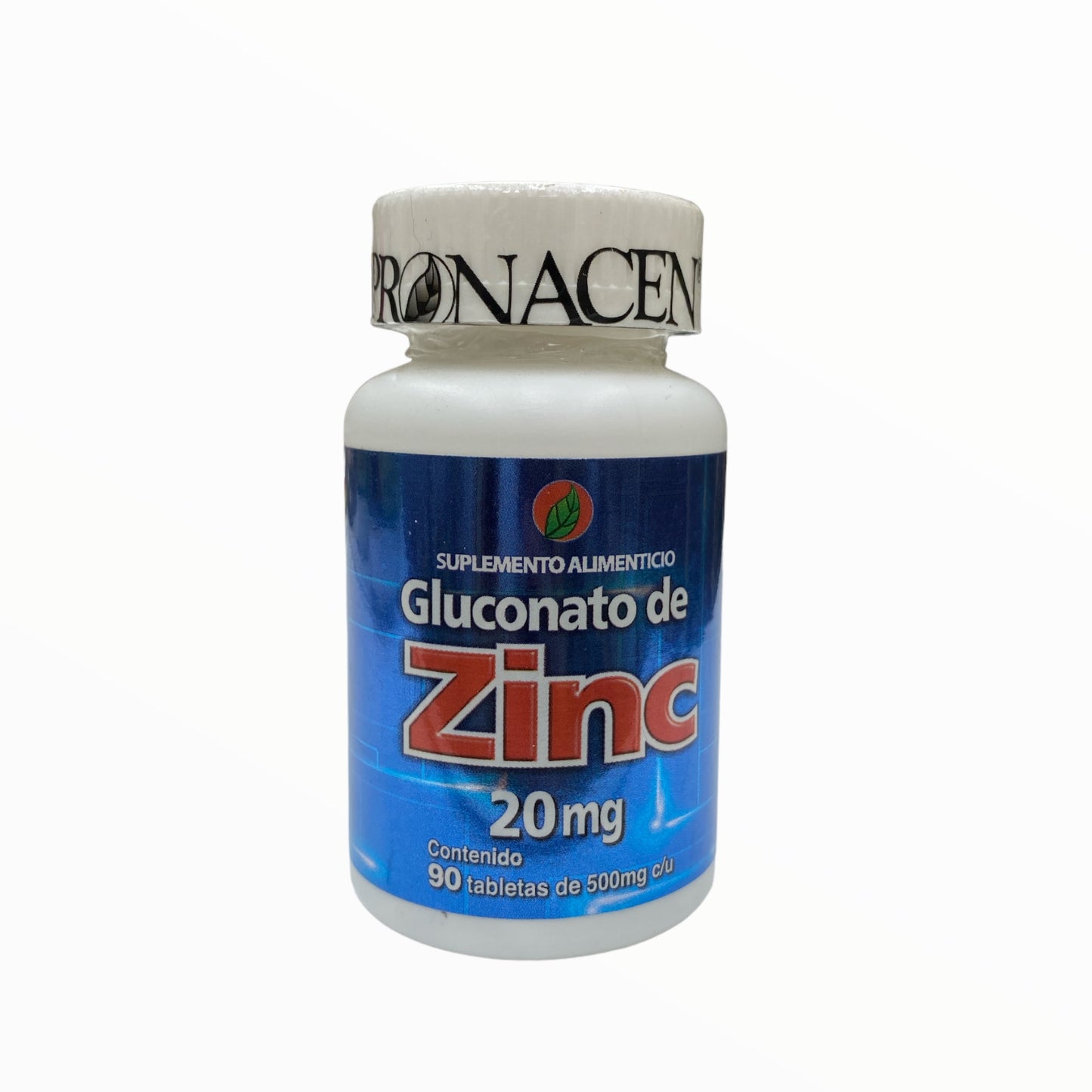 Gluconato de Zinc 90 tabletas Pronacen