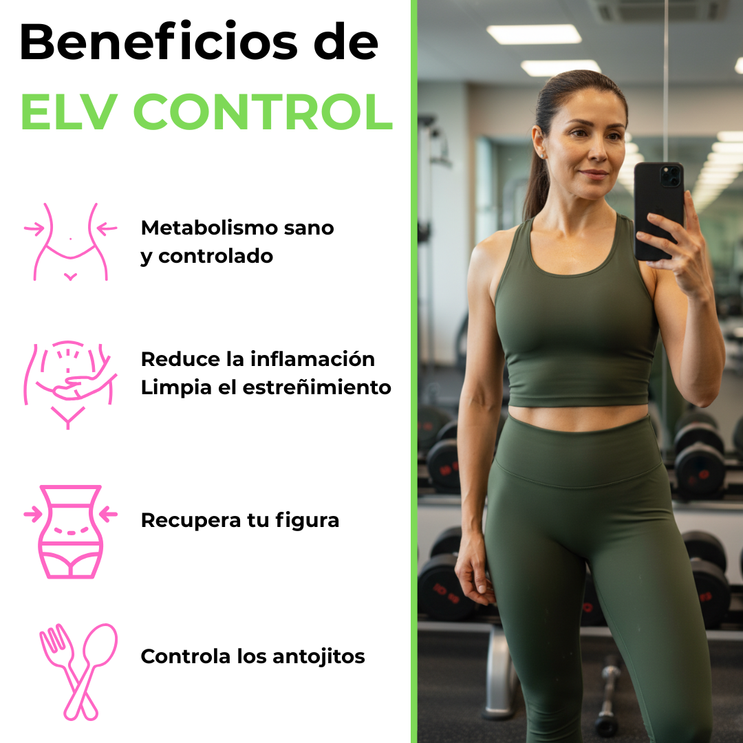 CAP ELV CONTROL C/90 GREEN ELV NUTRITION