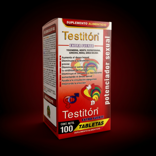 TAB TESTITON EXTRA FUERTE C/100 THE KING