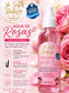 Agua de rosas sin alcohol ni astringente
