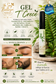 Gel T Crece Pestañas -Cejas barba-bigote (serum para el bello )