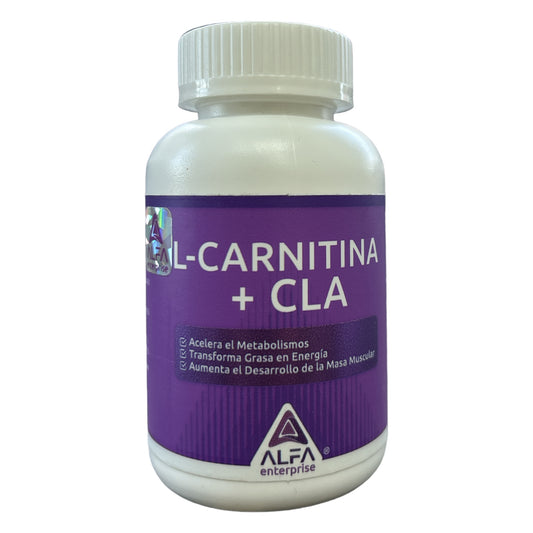 L-Carnitina + CLA 60 cápsulas Alfa Enterprise