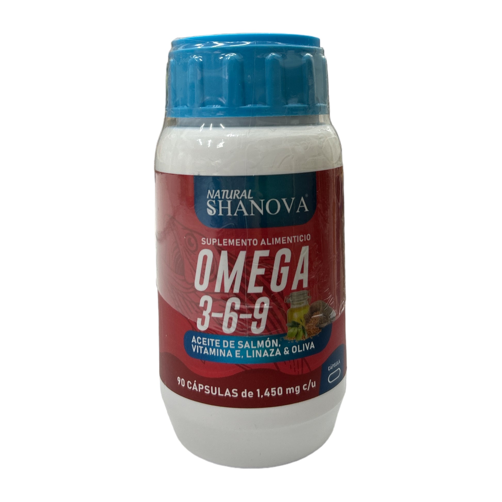 Omega 3, 6, 9 90 cápsulas Shanatural's