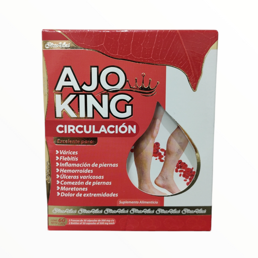 Ajo King Circulación 60 cápsulas Omega Nutrition