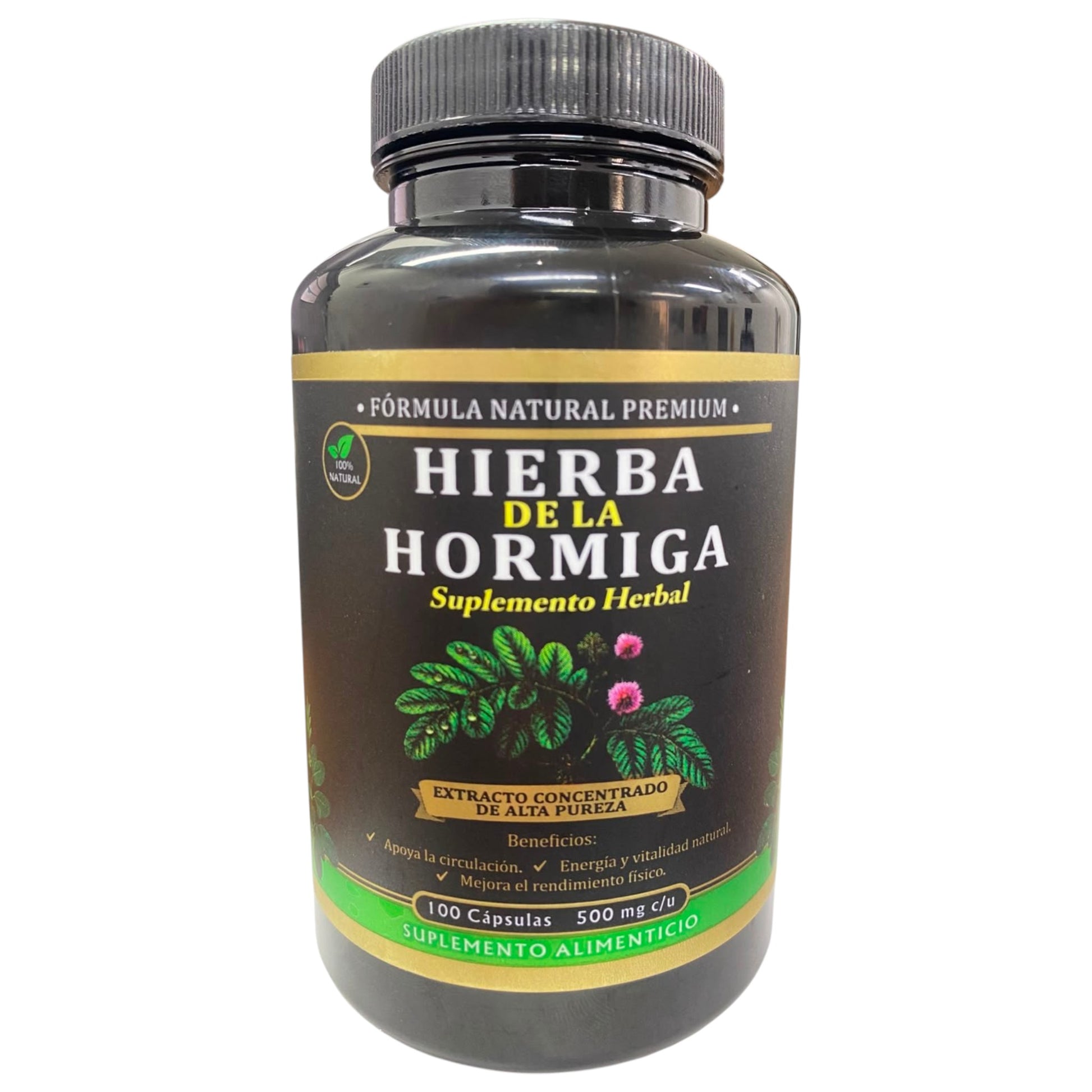 Hierba de la hormiga 100 cápsulas Natural Life