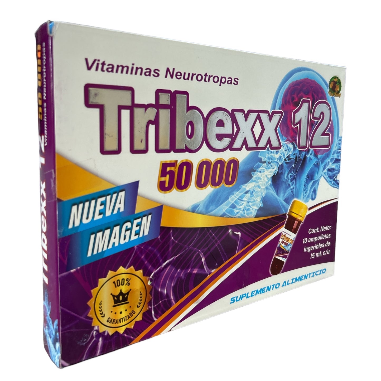 Tribexx 12 50,000 Tribedoce 10 ampolletas The King