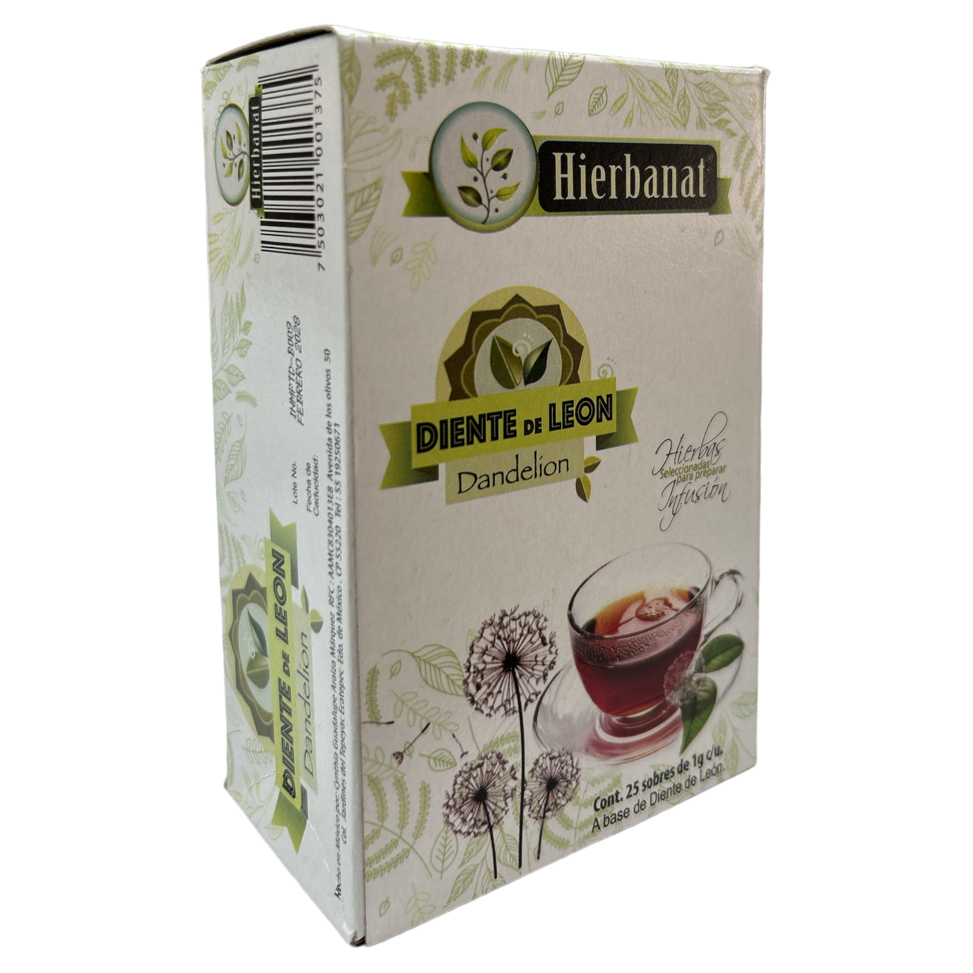 Té de Diente de León 25 sobres Hierbanat