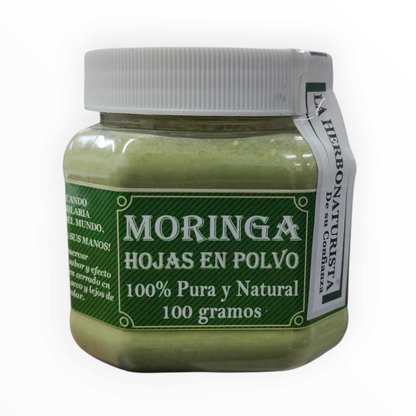 Hojas de moringa en polvo 100 g La Herbonaturista