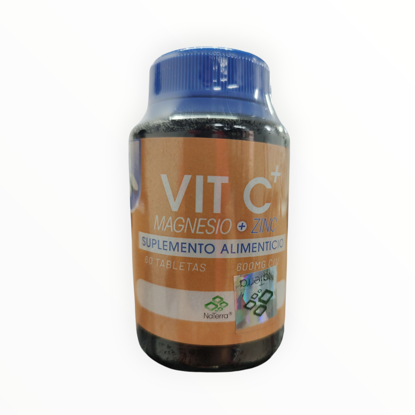 Vitamina C + Magnesio + Zinc 60 tabletas Sunatura