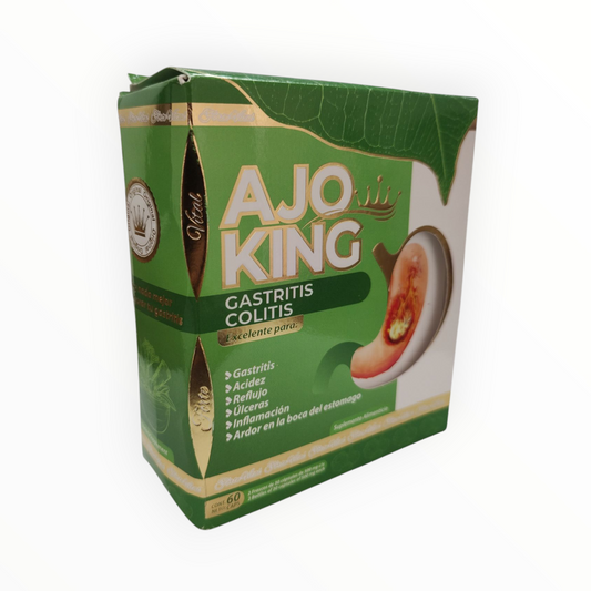 Gastritis Colitis 60 cápsulas Ajo King
