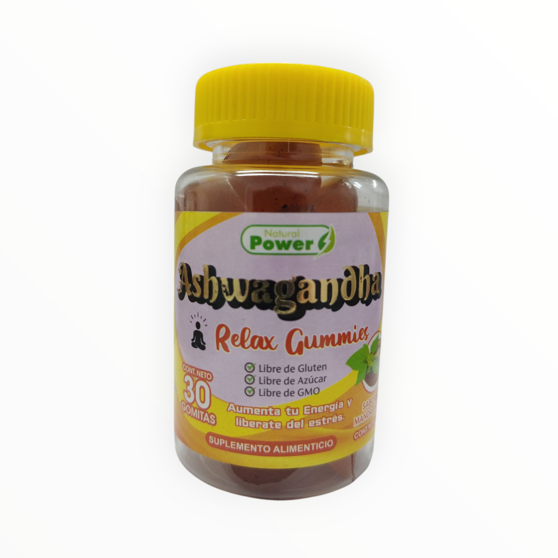 Gomitas Ashwaganda Relax 30 piezas Organik's