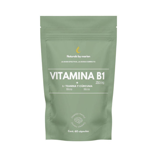 Vitamina B1 + L Teanina y Cúrcuma
