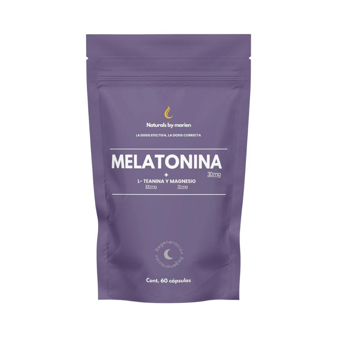 Melatonina (+ L-Teanina y Magnesio) 60 cápsulas