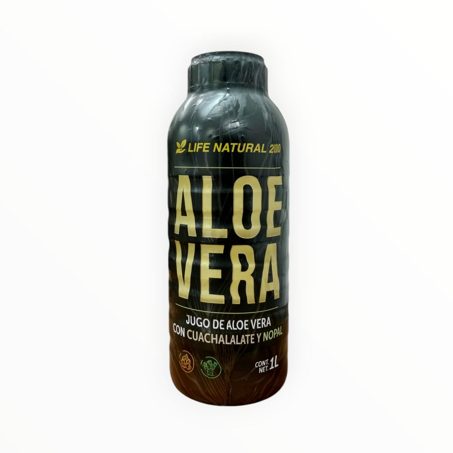 ALOE VERA DRINK W/ CUACHALALATE W/ ALOE VERA PULP W/ 1 LT