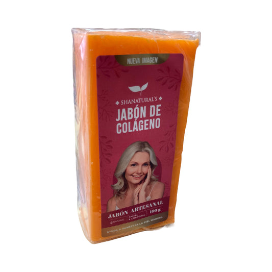 JABON ARTESANAL COLAGENO C/ 100 GR SHANATURALS