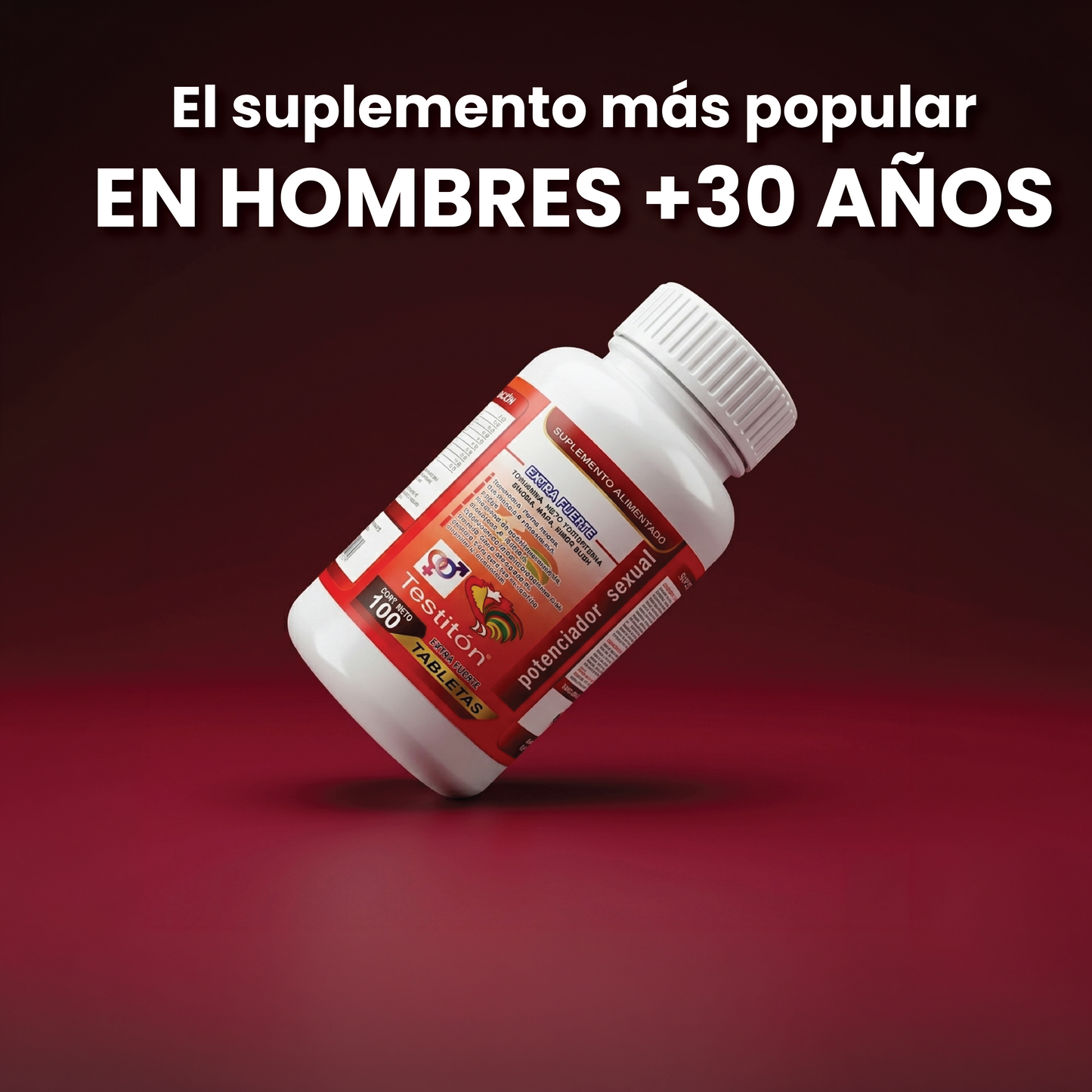 TAB TESTITON EXTRA STRONG W/100 THE KING