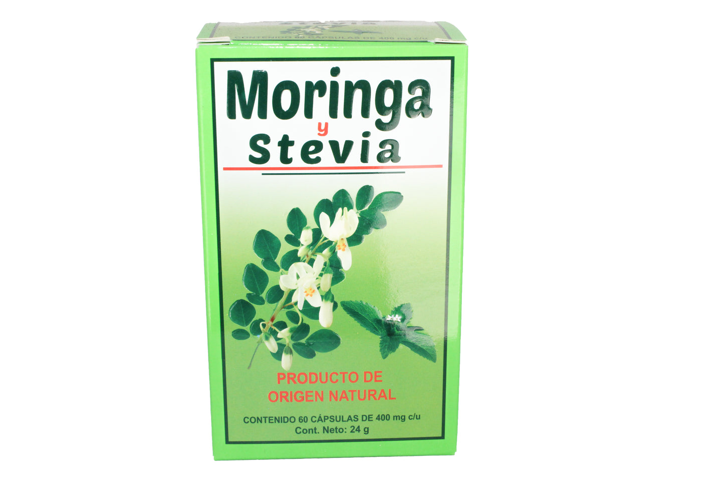 CAP MORINGA Y STEVIA C/60 AZTECA - NatuZem