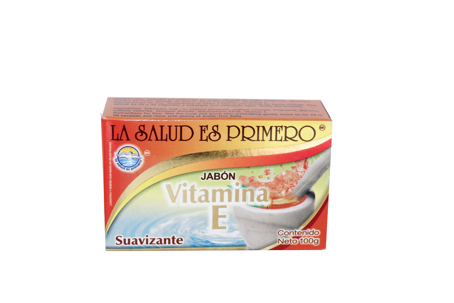 JABON VITAMINA E 100 GR LA SALUD ES PRIMERO