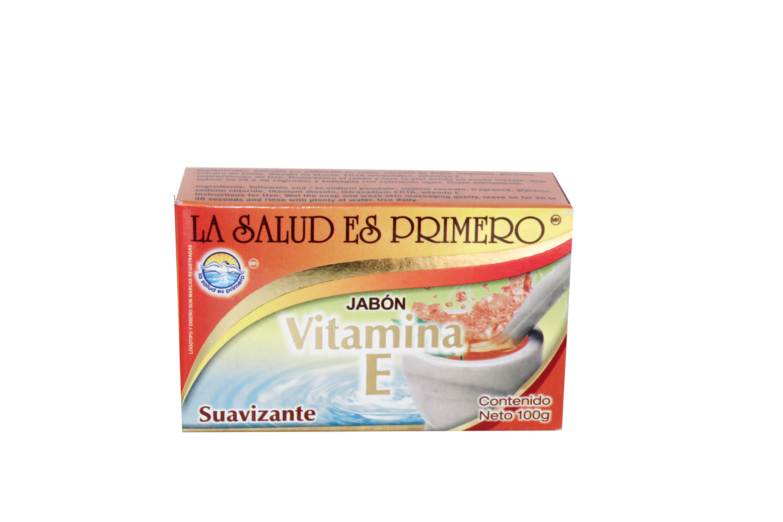 JABON VITAMINA E 100 GR LA SALUD ES PRIMERO