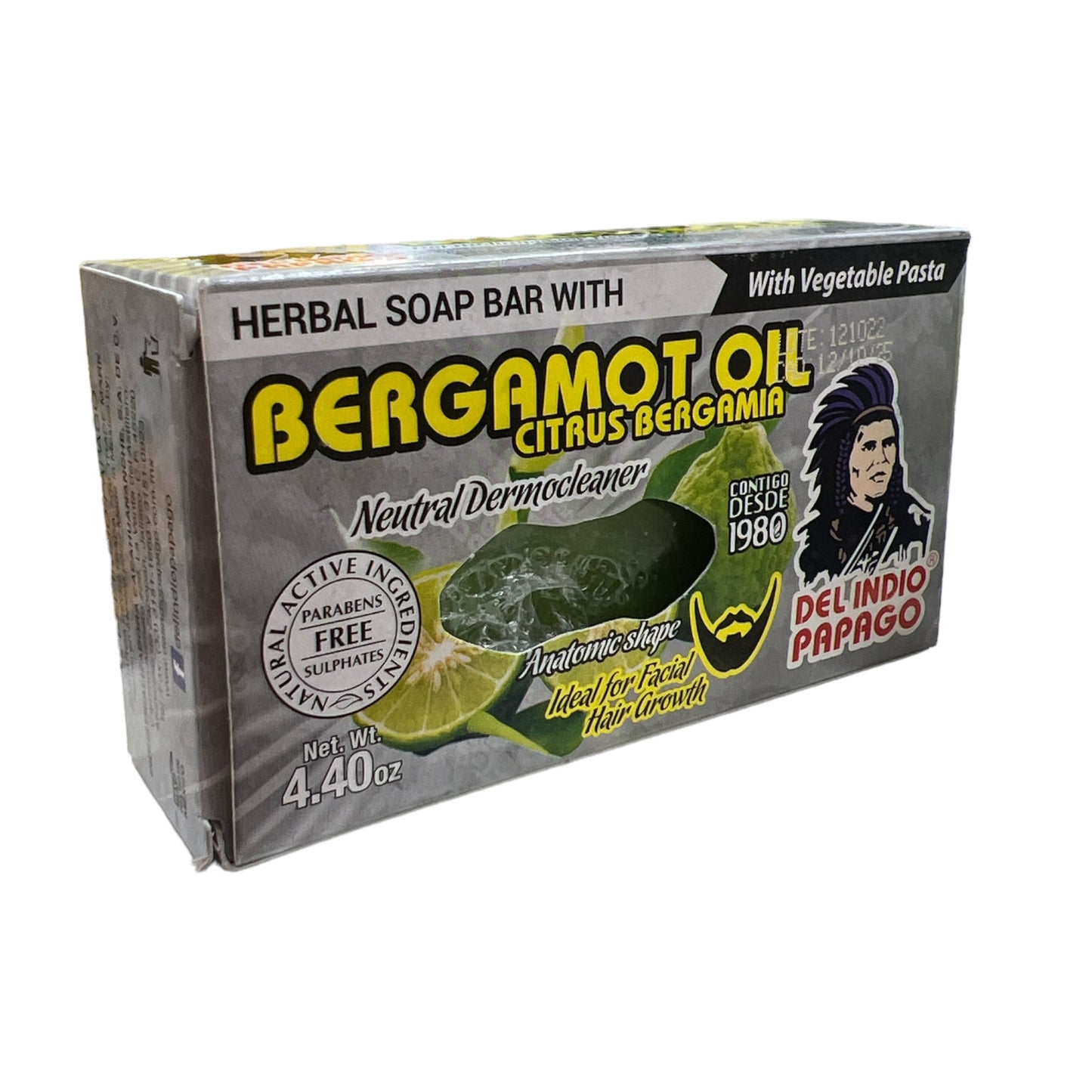 Jabón Bergamota Citrus Bergamia 125 g Indio Papago