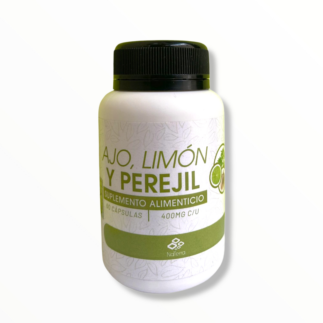 Garlic, Lemon and Parsley 60 capsules NaTerra