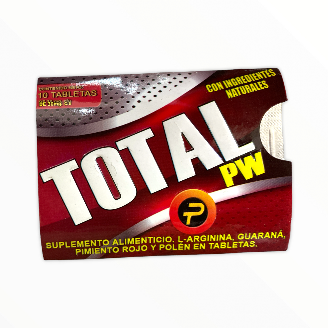 Total PW Wallet 10 Herbasalud pills