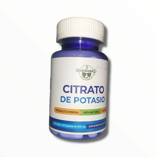 Citrato de Potasio 100 capletas Pasiguaro