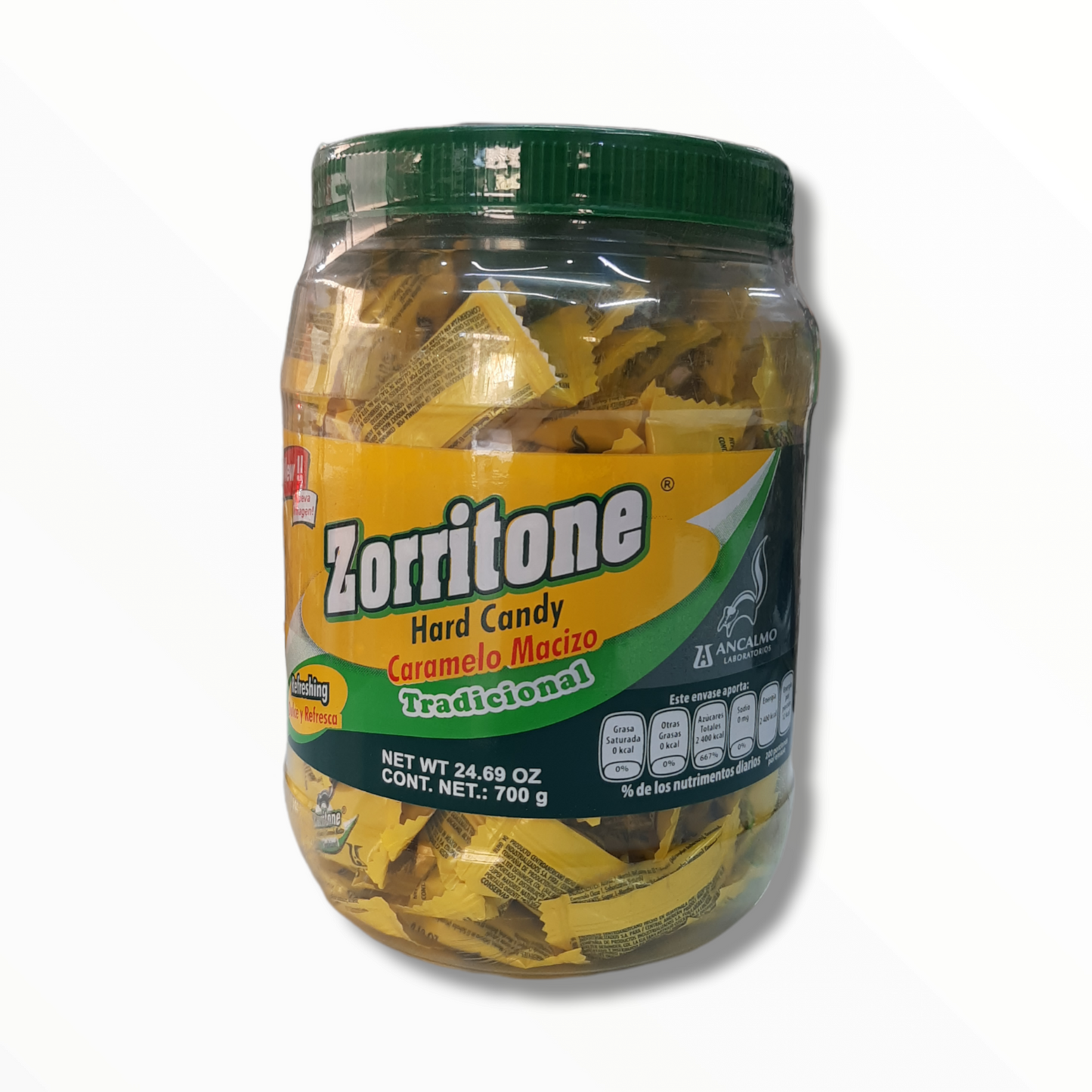 Caramelos Zorritone 200 piezas Ancamo