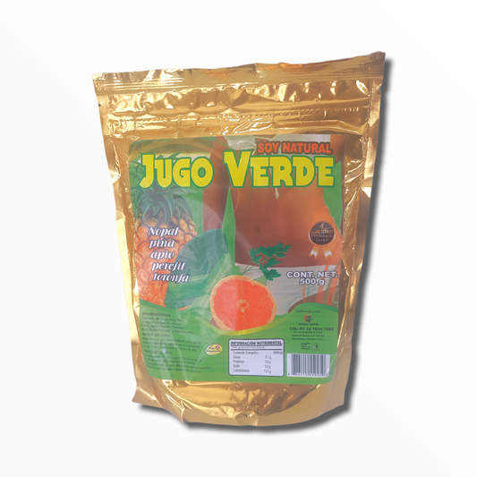 Fibra en polvo Jugo Verde 500 g Vive Sanamente