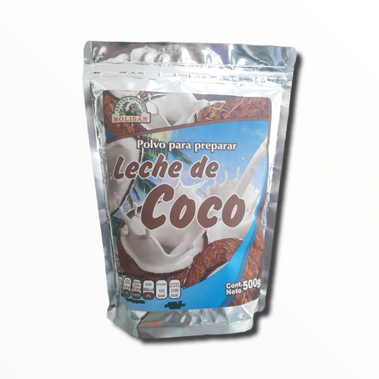 Polvo para preparar Leche de Coco 500 g Nolisan