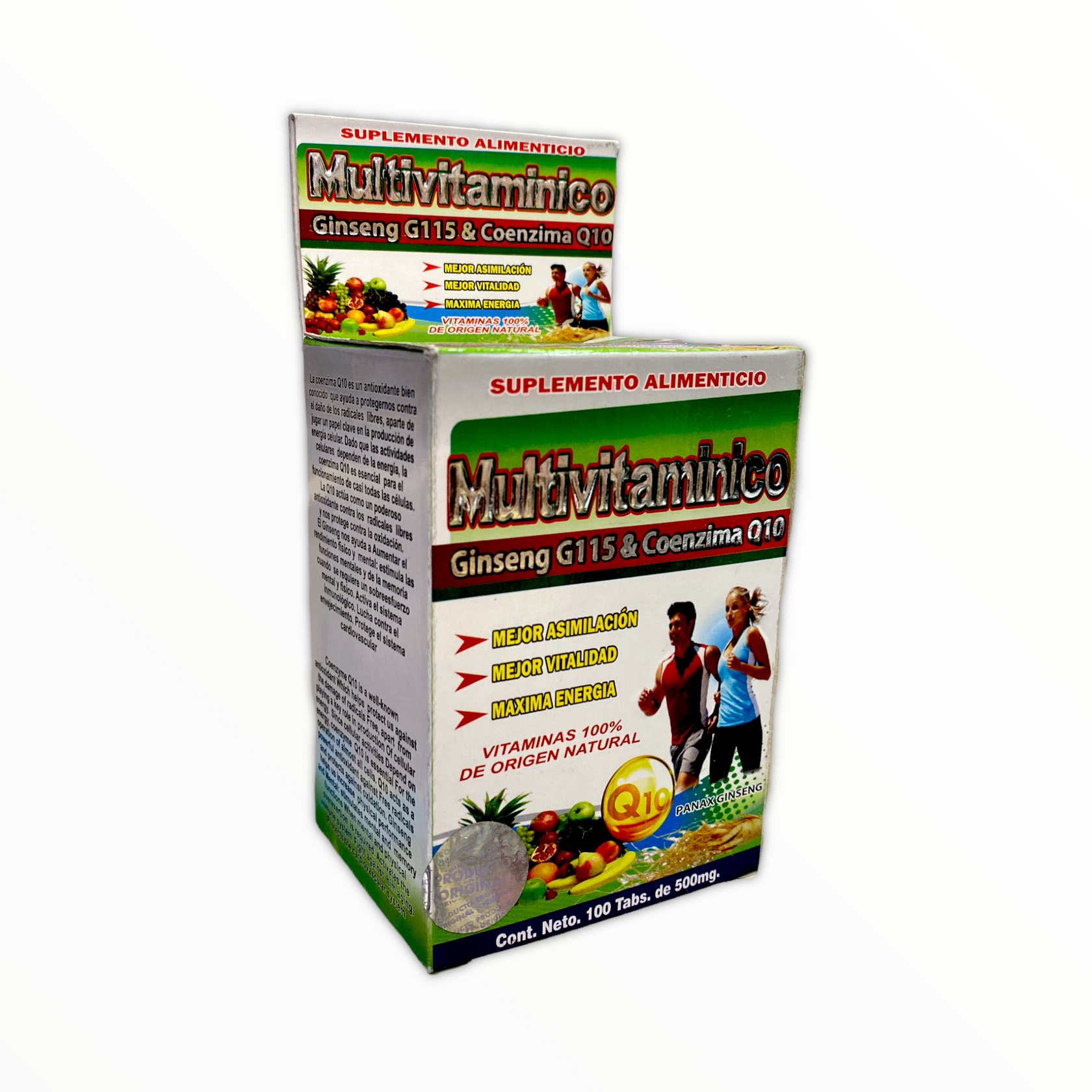 Ginseng G115 Multivitamin with Coenzyme Q10 100 tablets