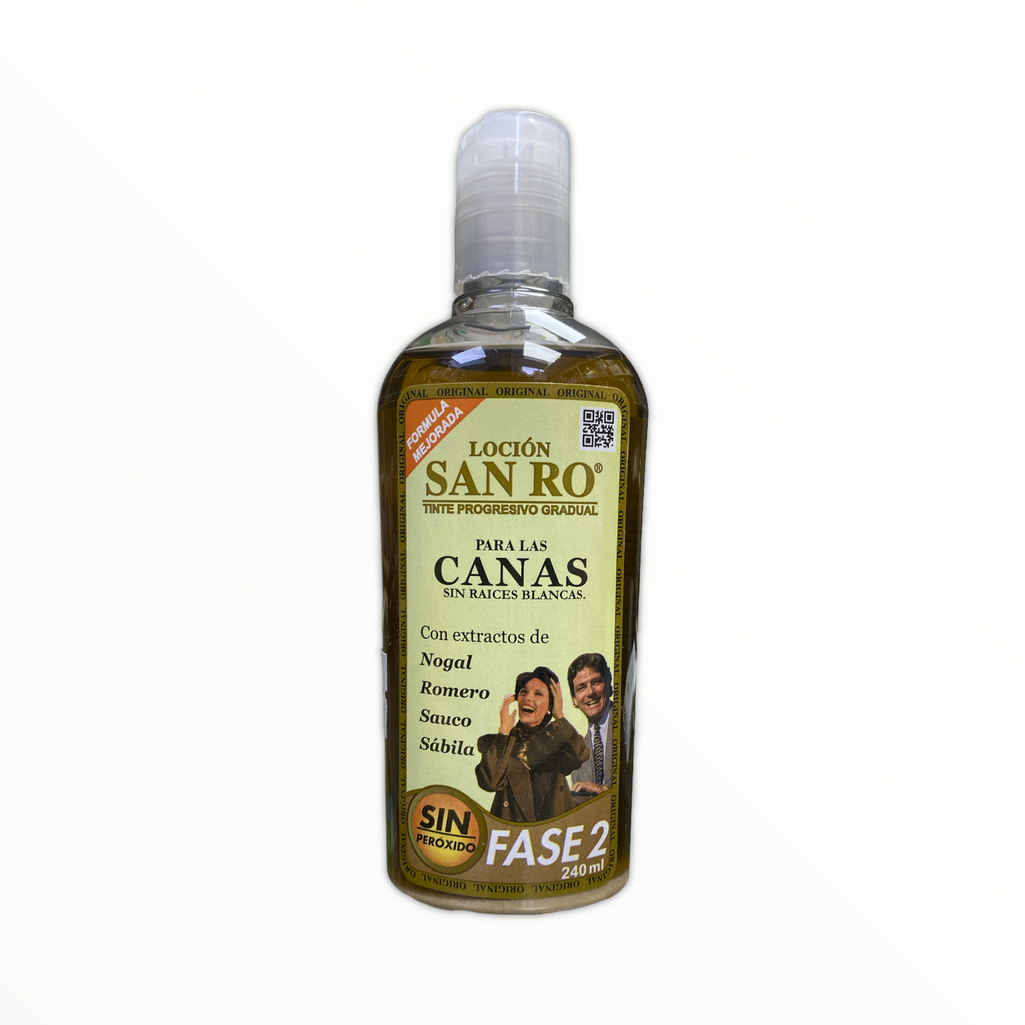 LOCION PARA LAS CANAS (SIN RAICES BLANCAS) C/240 ML SAN RO