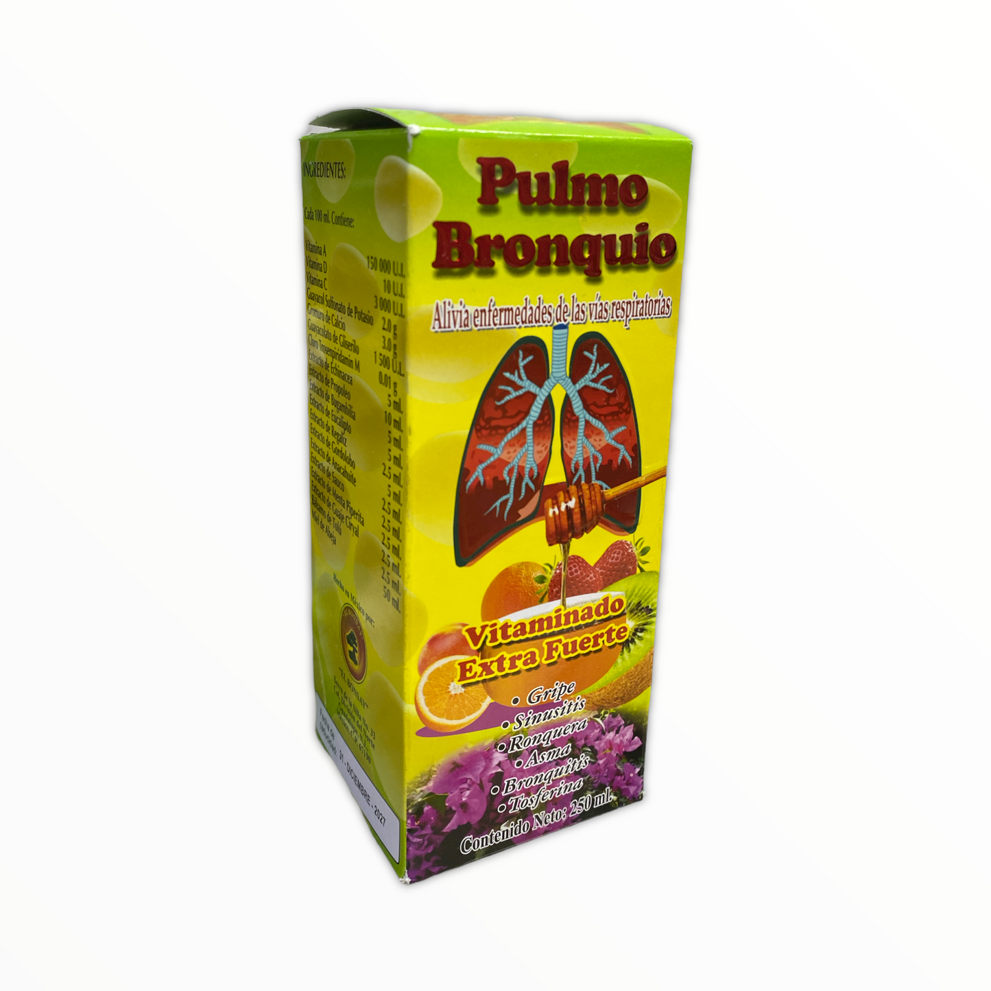 JARABE PULMO BRONQUIO C/250 ML EL BONSAY