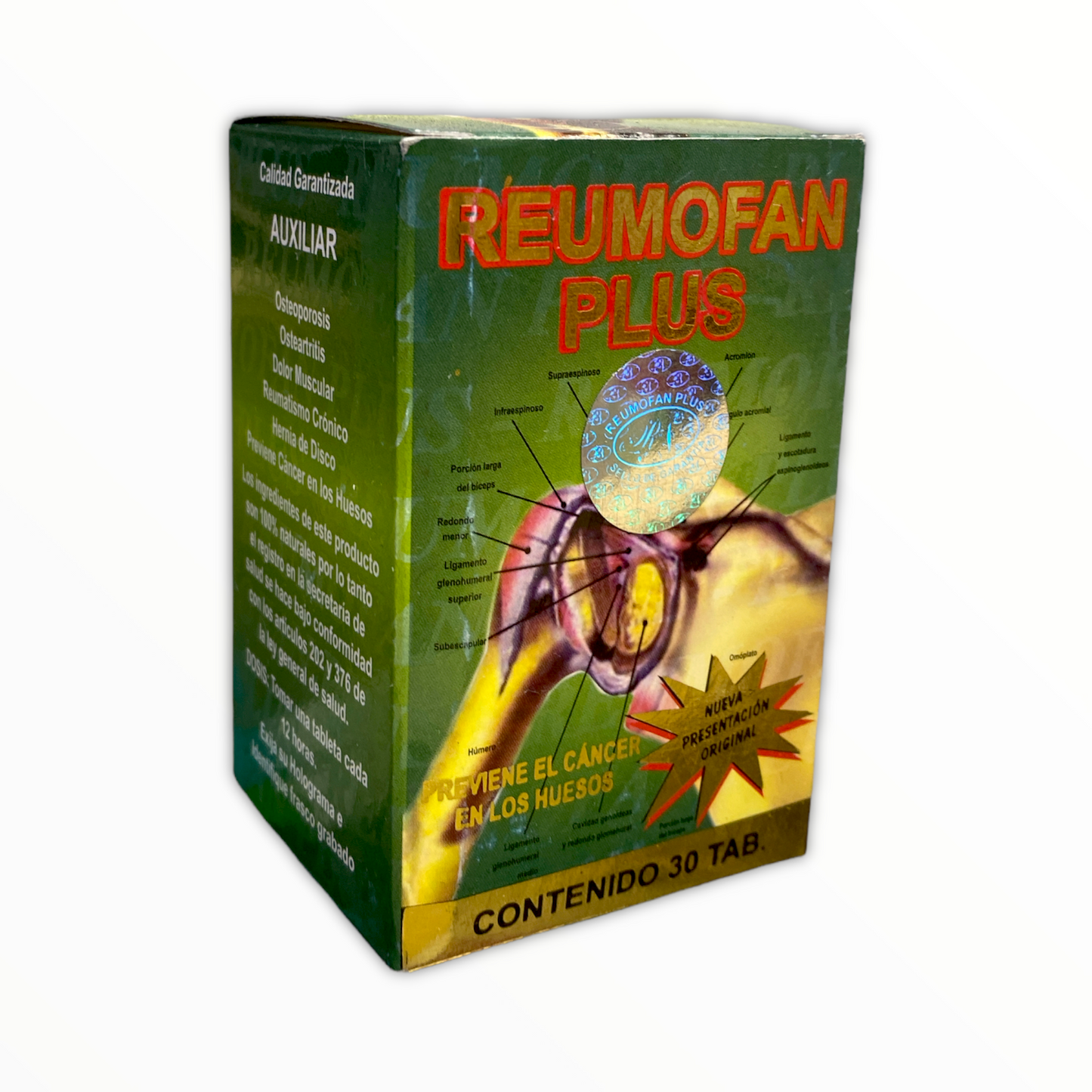 reumofan plus suplemento alimenticio 30 tabletas