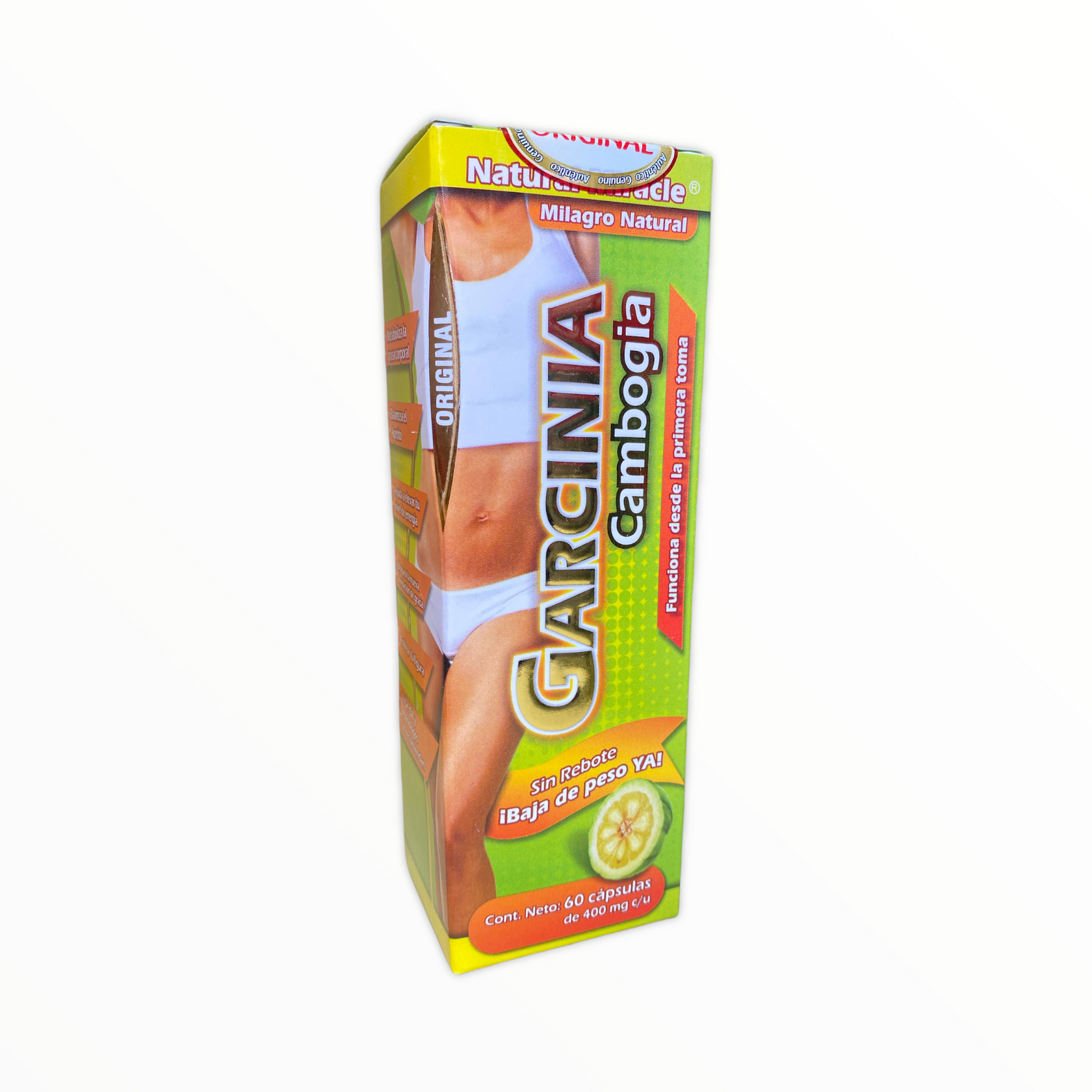 Garcinia Cambogia 60 cápsulas Natural Miracle