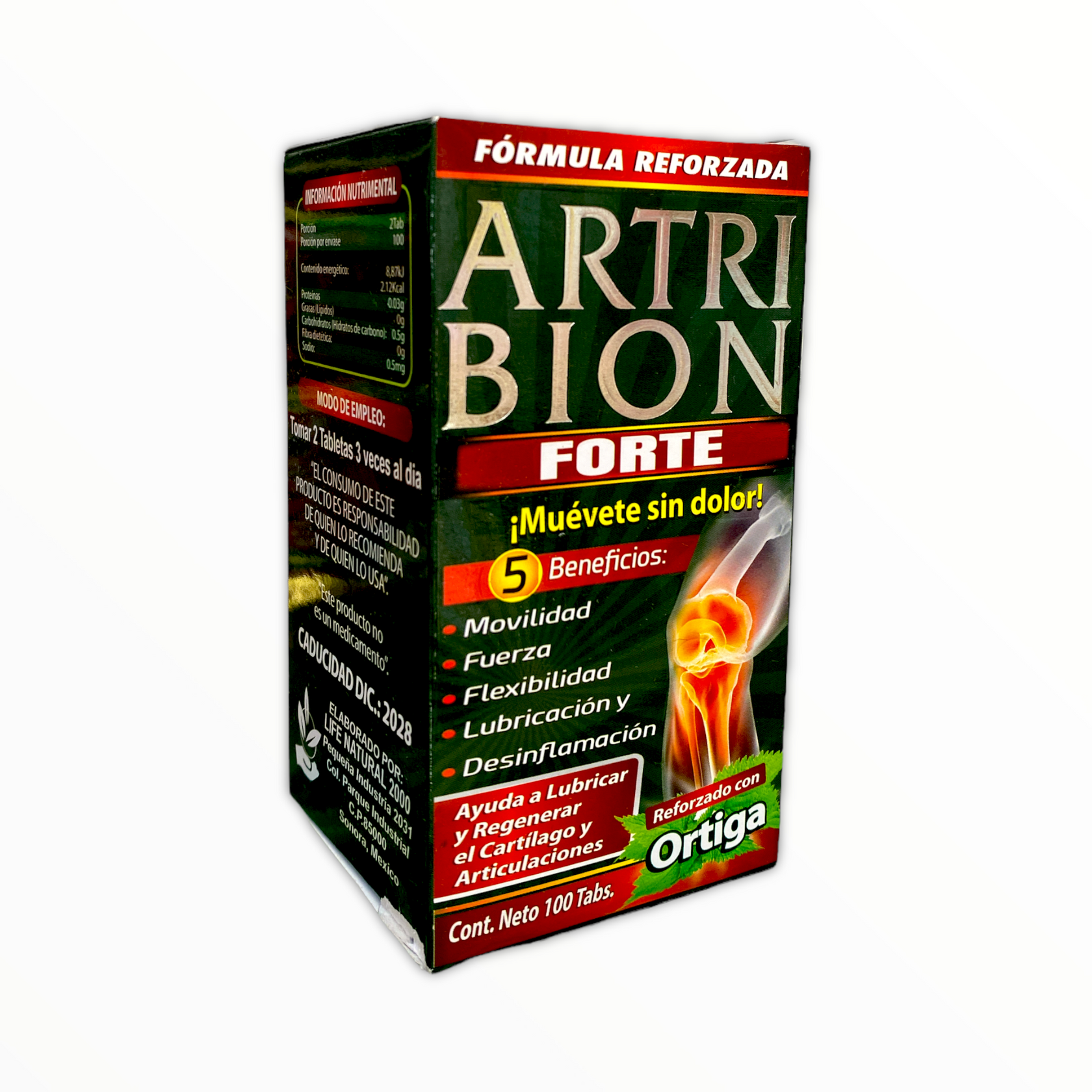 Artribion Forte reinforced with nettle 100 tablets