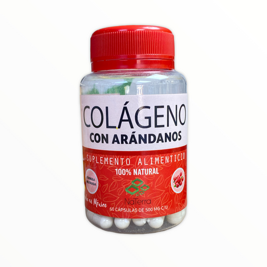 Colágeno con Arándano 60 cápsulas Sunatura