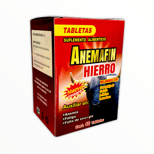 Anemafin Hierro 60 tabletas Dragón Dorado