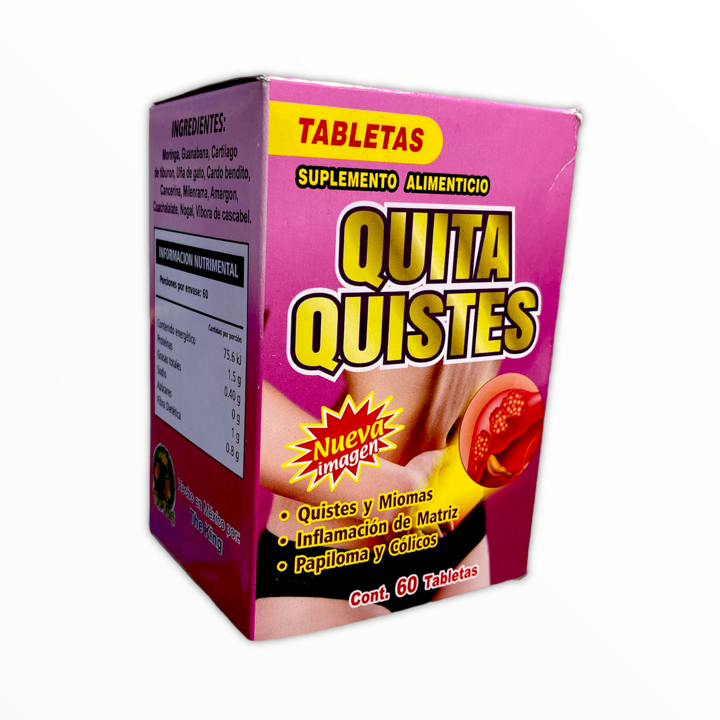 TAB QUITA QUISTES C/60 HERBOMEX