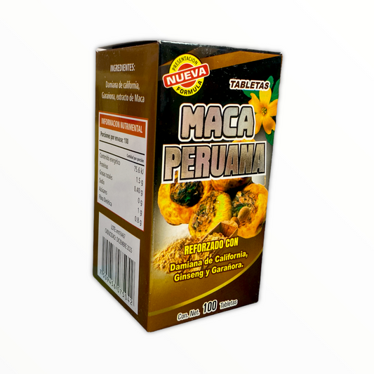 TAB MACA PERUANA C/100 HERBOMEX