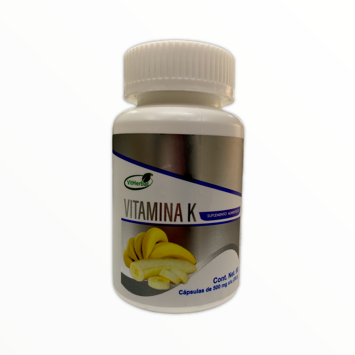 Vitamina K 60 cápsulas VitHerbal