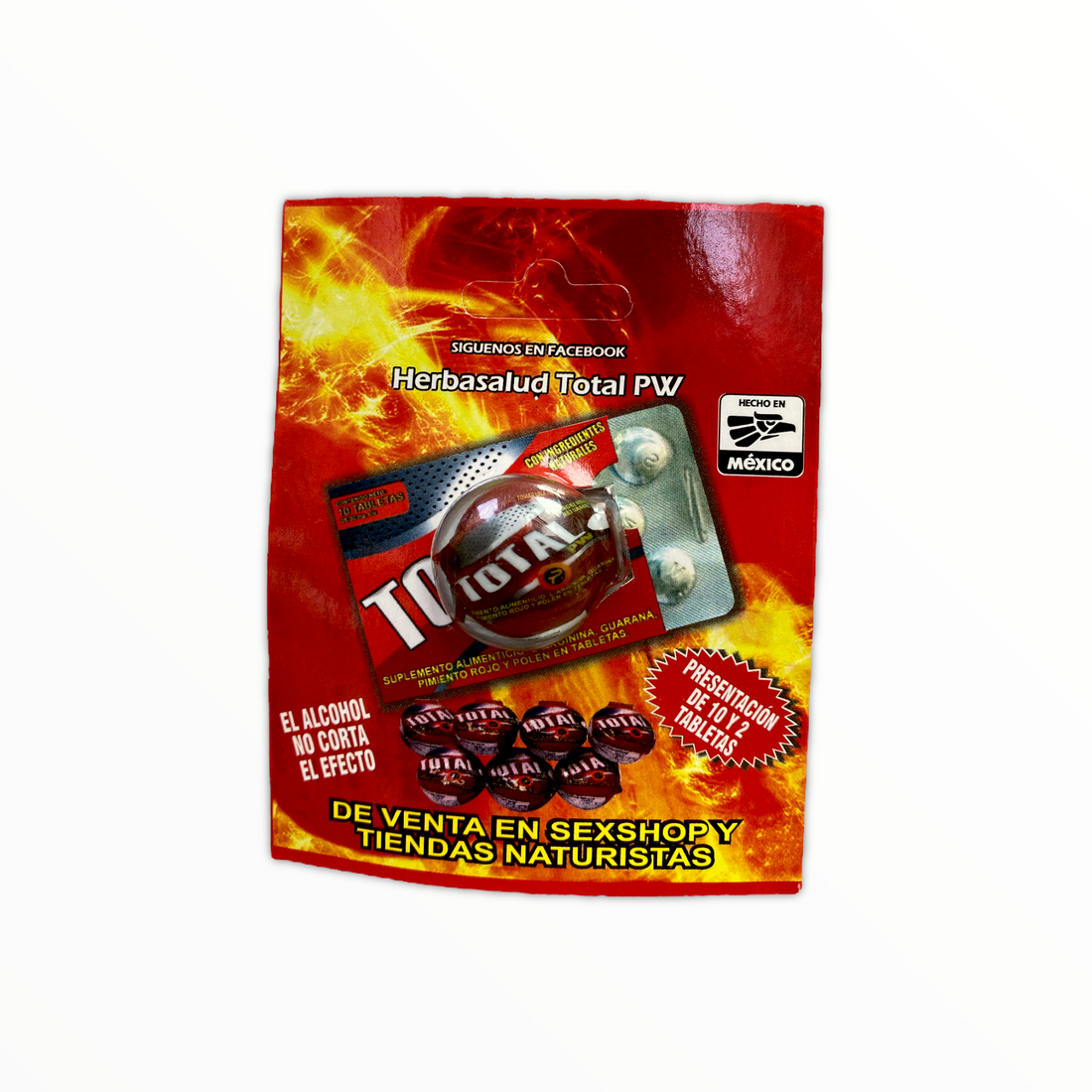 Total PW 2 Herbasalud tablets