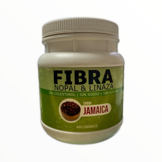 Fibra Nopal & Linaza Sabor Jamaica 500 g Sunatura