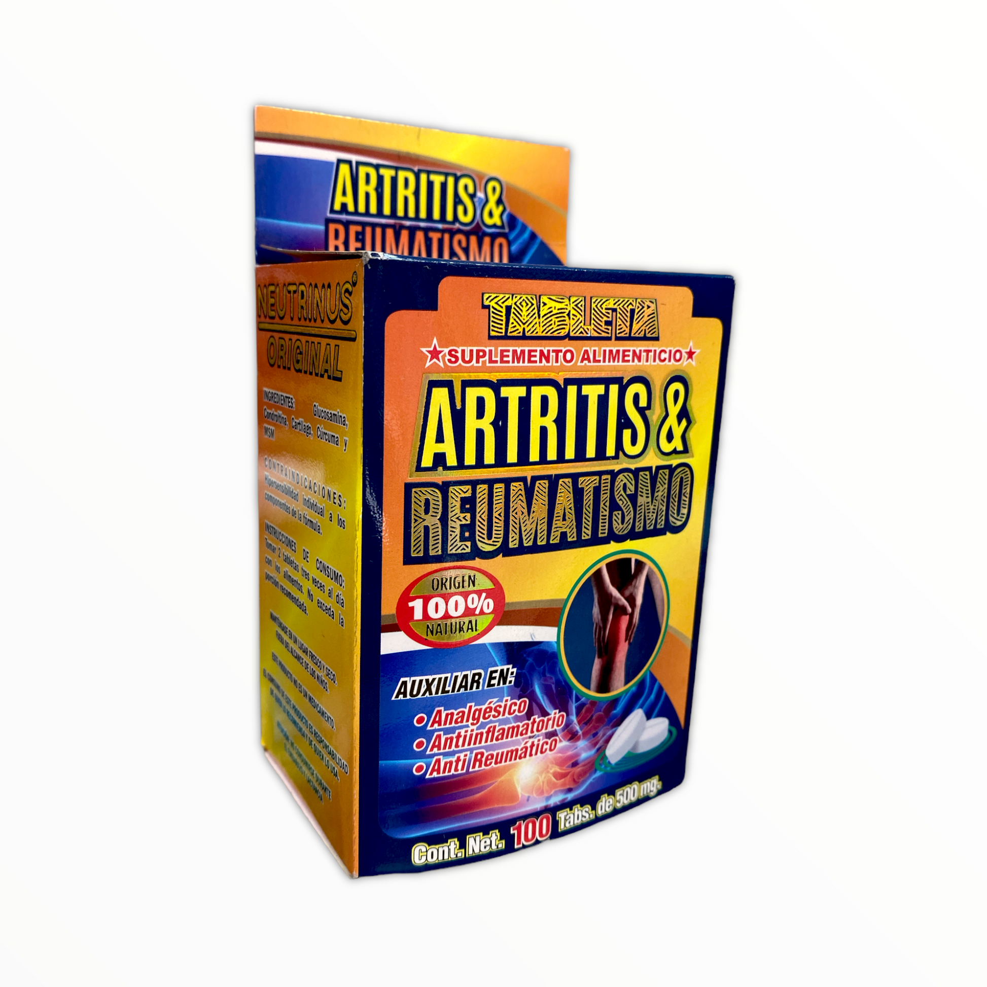 Artritis y Reumatismo 100 tabletas Neutrinus